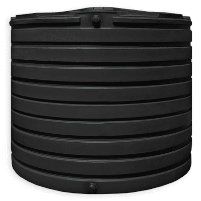 Bushman 2825 Gallon Water Storage Tank in Black
